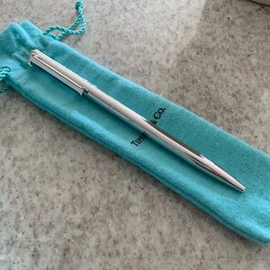 Tiffany & Co. T-Clip Ballpoint Pen with Engraving